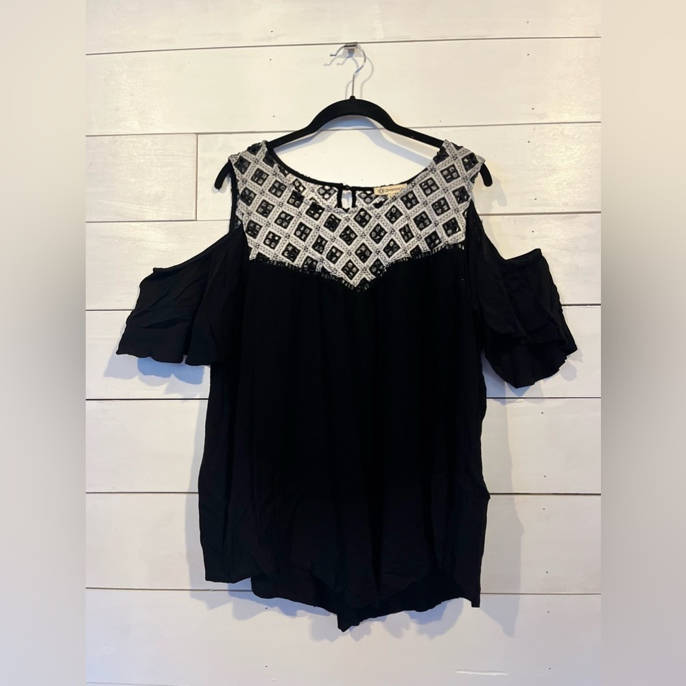 Women’s 2X Boho Blouse